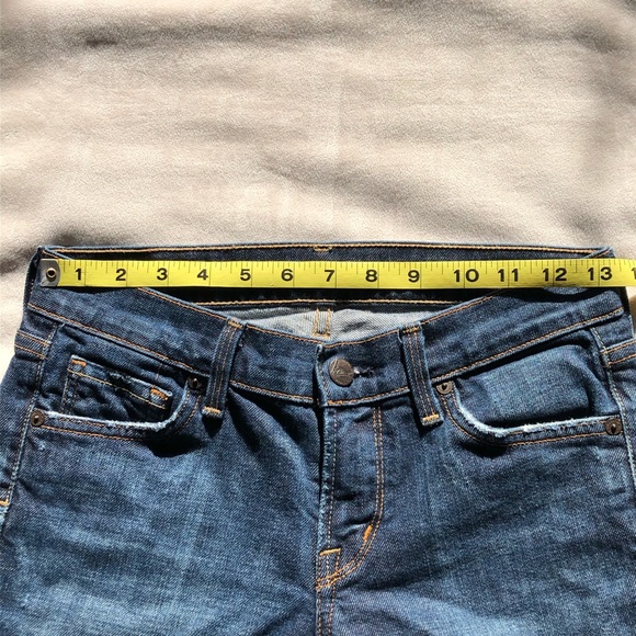 Citizens of Humanity Low Waist Cropped Jeans - Picture 5 of 9